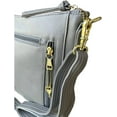 thumbnail image 3 of CCWBAGS Genuine Leather Cross Body Carry Purse, Grey, 3 of 6