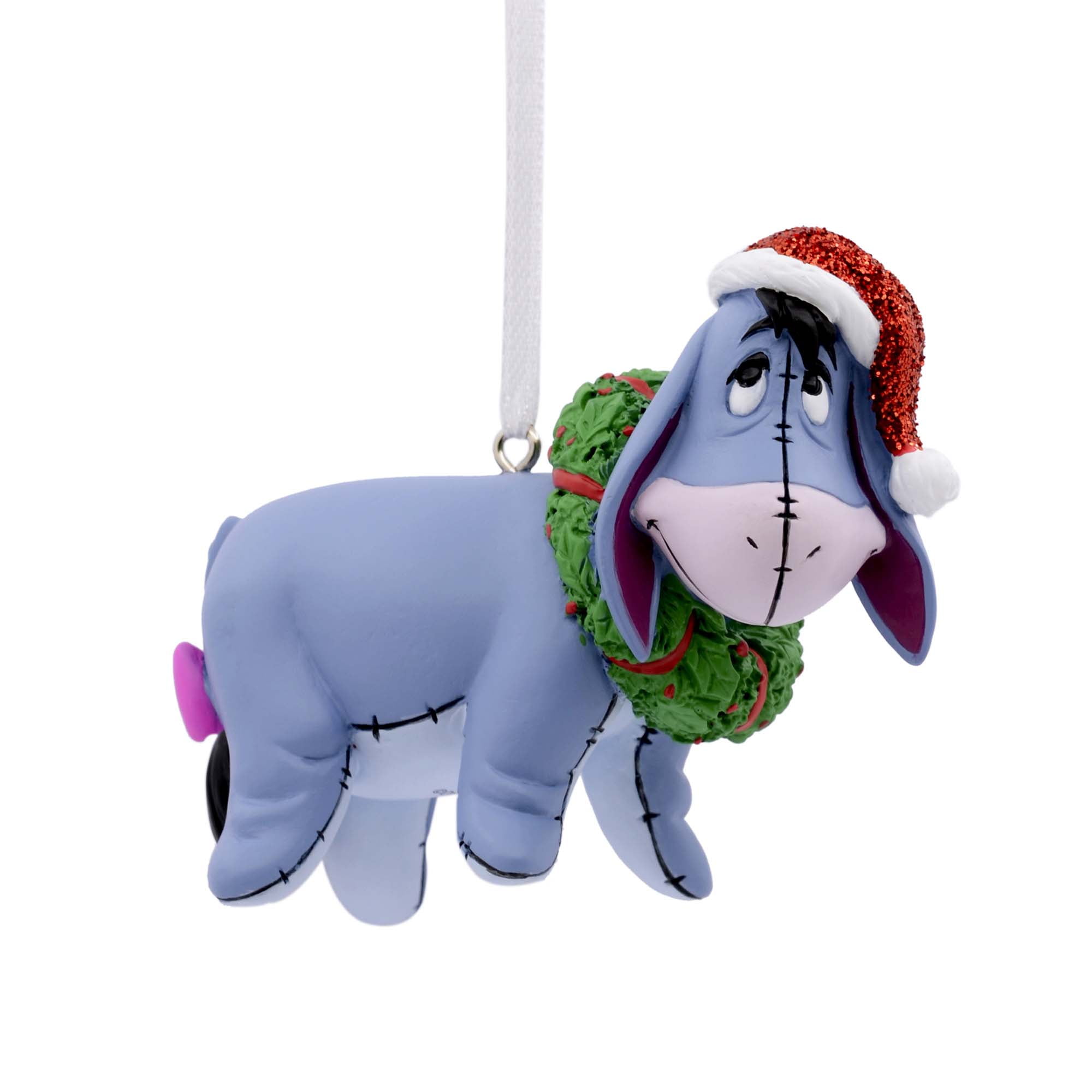 Hallmark Disney Winnie the Pooh Eeyore With Wreath Christmas Ornament - Walmart.com - Walmart.com