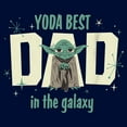 thumbnail image 2 of Boy's Star Wars Yoda Best Dad in the Galaxy  Graphic T-Shirt, 2 of 4