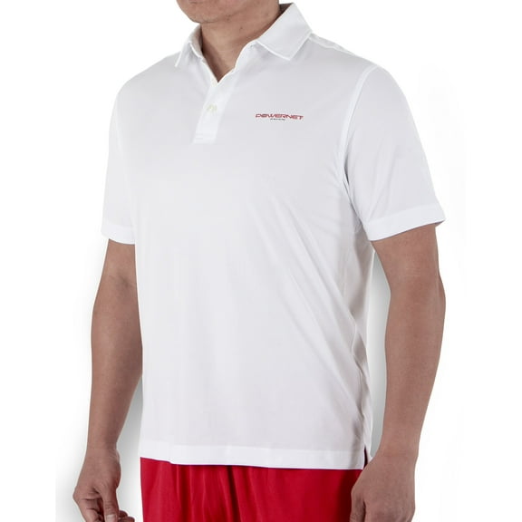 PowerNet Men's Performance Golf Polo Shirt Short Sleeve Loose Fit