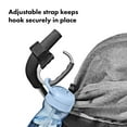 thumbnail image 5 of OXO Tot Handy Stroller Hooks 2-Pack, Grey – Universal Clip for Diaper Bags & Shopping, for Infant Ages 0-12 Months, 5 of 8