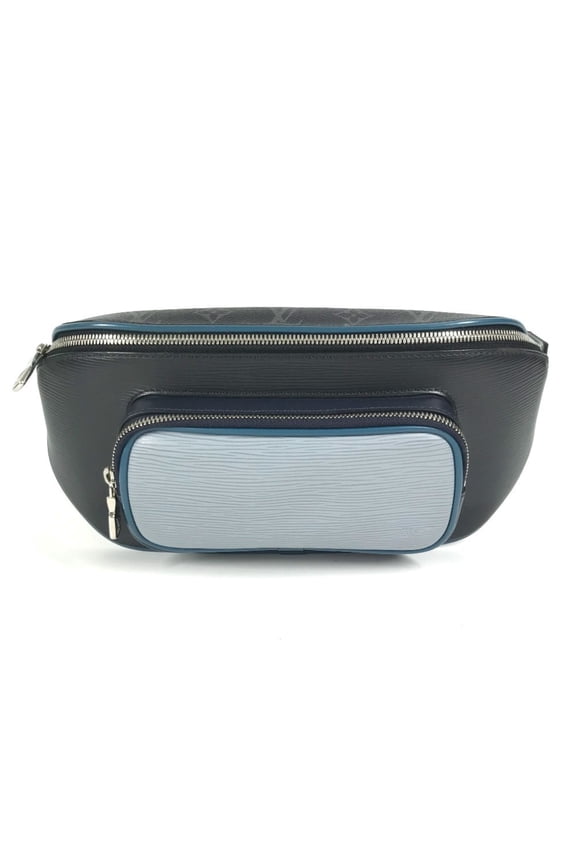 Pre-Owned LOUIS VUITTON M53420 Epi Monogram Eclipse Bum Bag, Crossbody Shoulder Waist or Body...