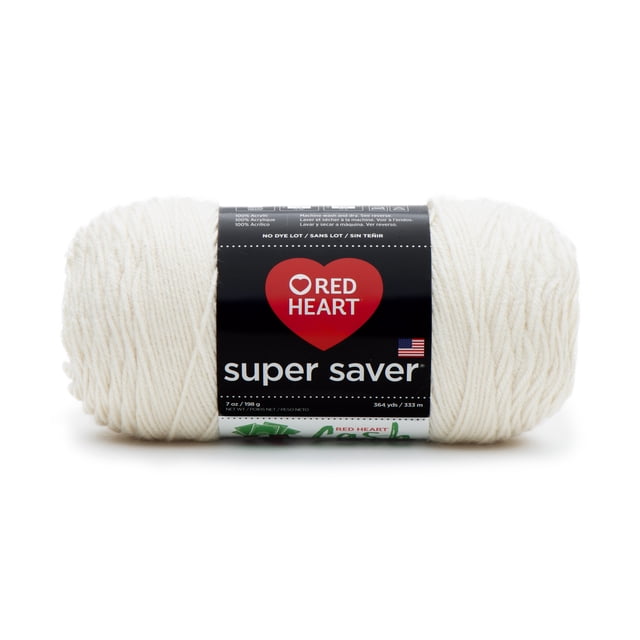 Estambre Acrílico Liso Super Saver Red Heart Coats Red Heart E300B-313