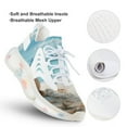 thumbnail image 3 of Seashell On The Beach Breathable Sneakers Women Shoes Spring Light Flats Male Lace-up Walking Footwear, 3 of 8