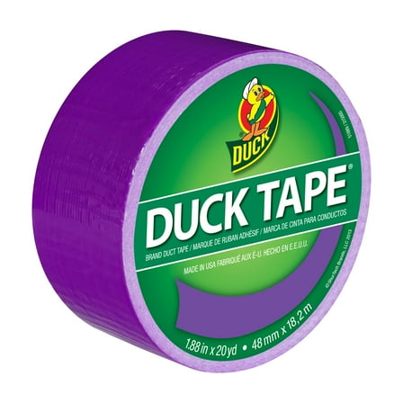 Duck Brand Color Duct Tape, 1.88 in. x 20 yard, Purple