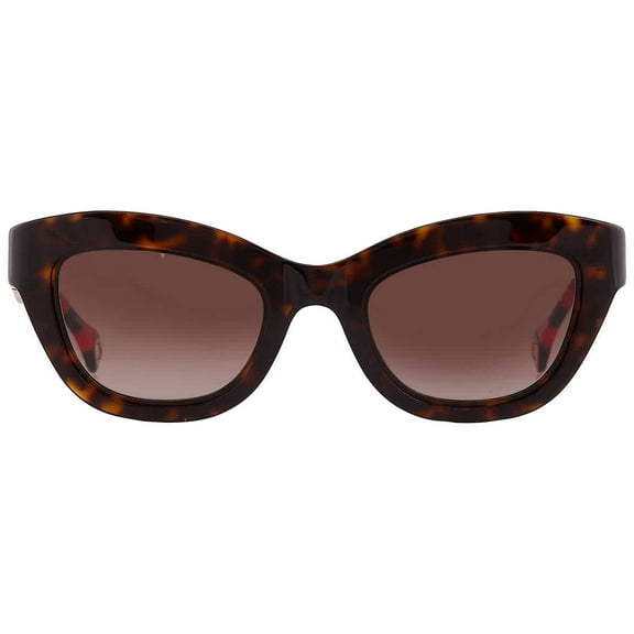 Carolina Herrera Brown Gradient Cat Eye Ladies Sunglasses HER 0086/S 0O63/HA 51