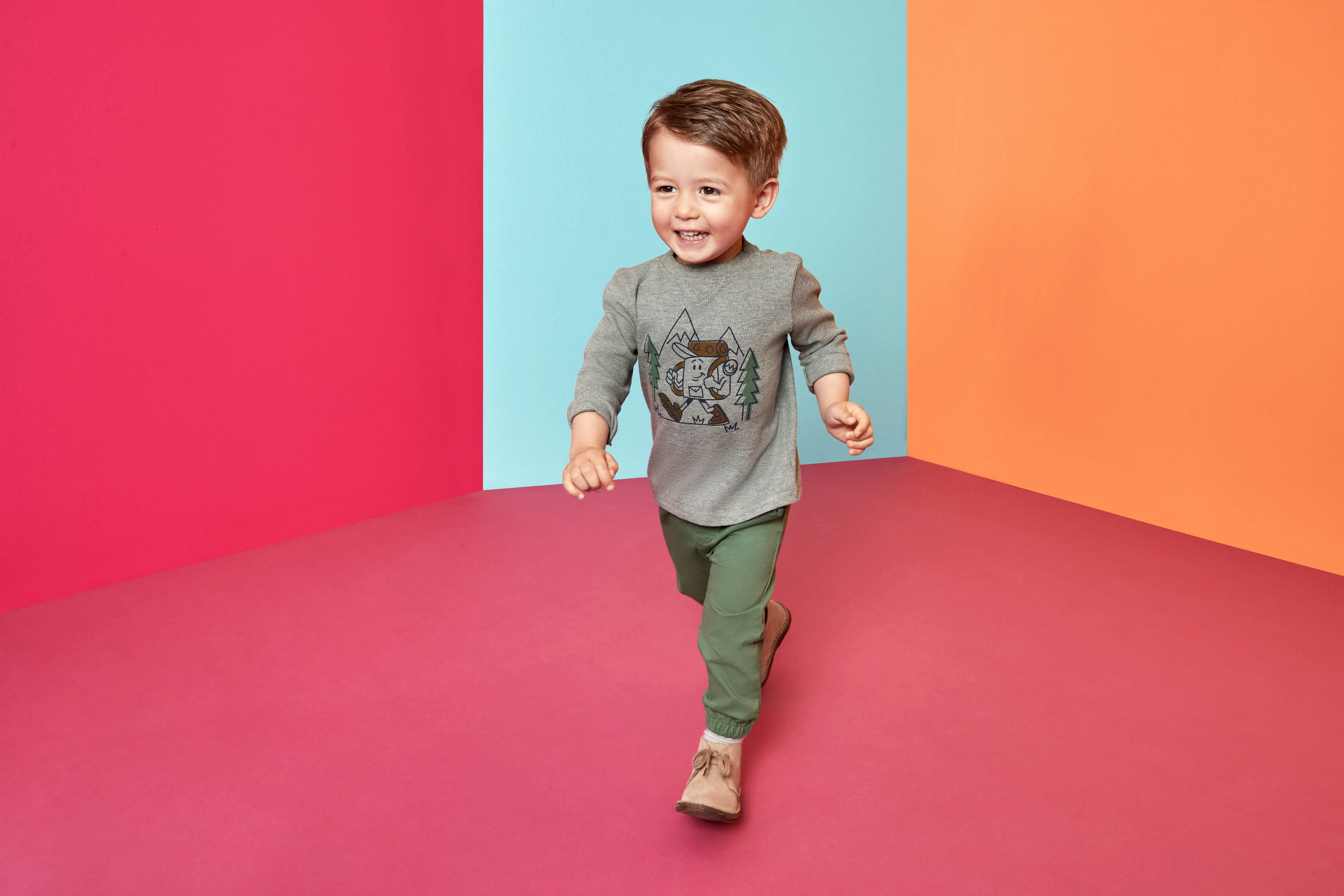 Garanimals Toddler Boys Twill Jogger Pants, Sizes 18M-5T