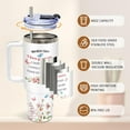 thumbnail image 4 of Niece Gifts from Auntie, Birthday Tumbler for Women, Christmas Graduation Gift for Nieces Adult, To My Niece, 40 Oz Tumbler with Handle Lids and Straw Christmas Gifts, 1PCS, 4 of 5