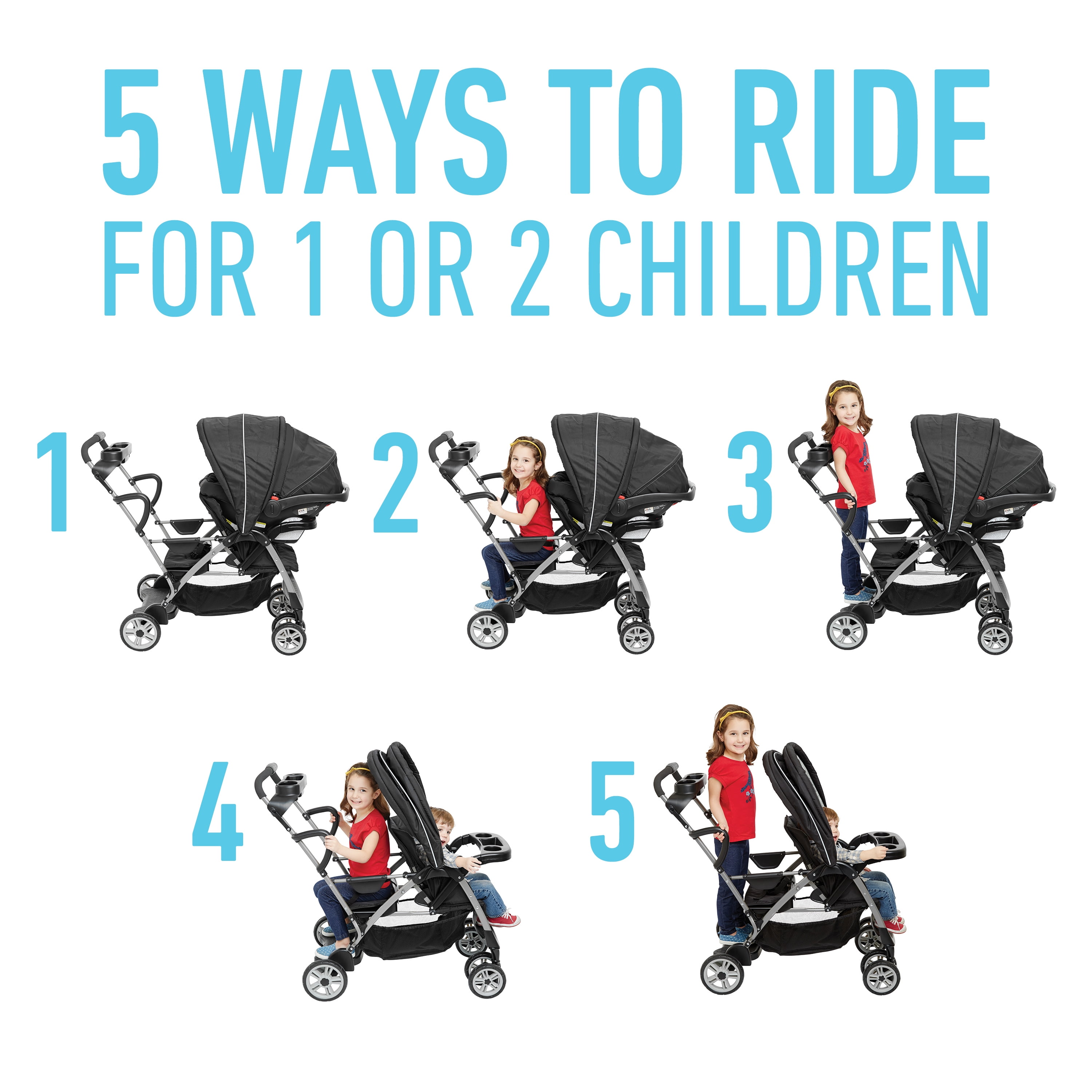 graco stroller for two