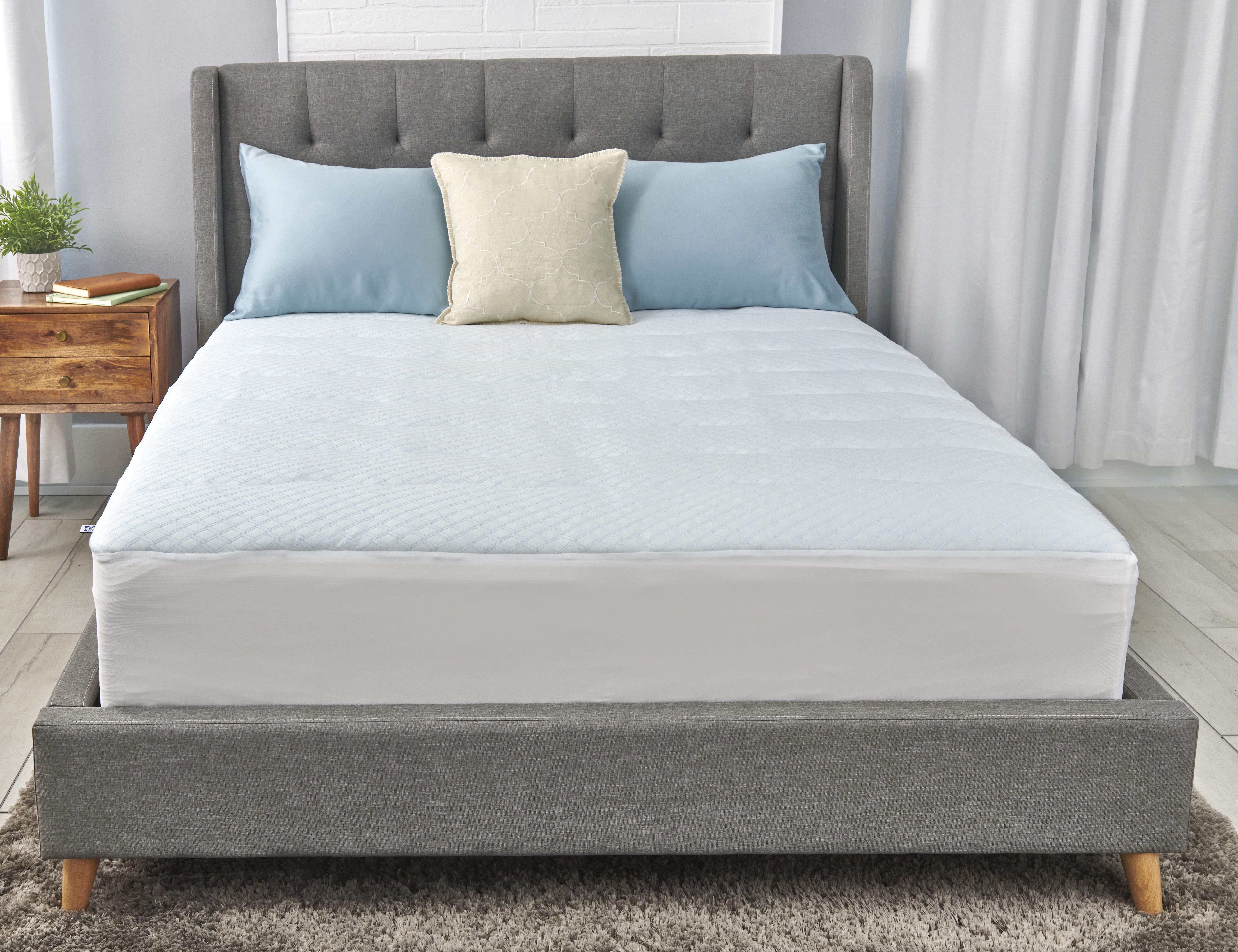 Sealy Cooling Mattress Pad, King- High Loft