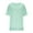 02 Green, variant on Weiqiqre Womens Summer Tops Oversized Tshirts Summer Casual Short Sleeve Crew Neck T Shirt Loose Fit Side Slit Tee Tops