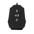 thumbnail image 3 of Alloy Silicone Car Key Cover Key Case For 408 508 2008 3008 4008 5008 C4 C4l C3-xr Black, 3 of 5