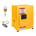thumbnail image 1 of Armoire Inflammable, Armoires de Rangement Dangereuses en Acier Galvanisé avec Tablette Ajustable, Armoire de Sécurité Inflammable 17 Pouces x 17 Pouces x 18 Pouces pour Usage Commercial Industriel à Domicile, 1 of 7