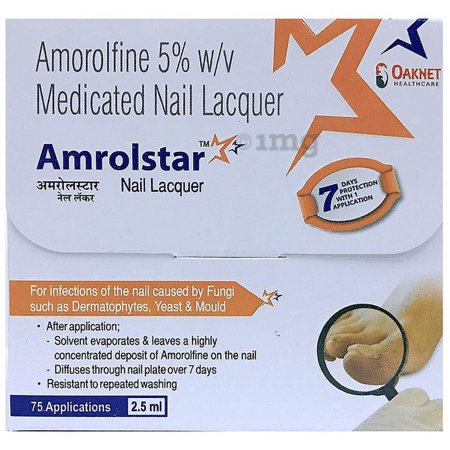 Amrolstar Nail Lacquer 2.5ml