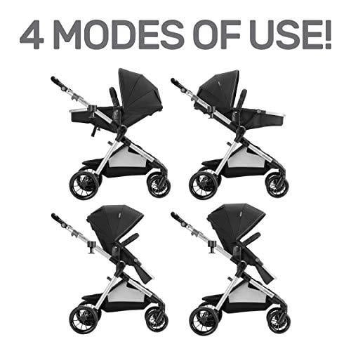 Evenflo Pivot Xpand Modular Stroller Baby Stroller Converts to Double Stroller 4 Modes Durable Construction Extra Large Storage Basket Compact Folding Design 55 lb Capacity Stallio Walmart