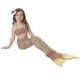 thumbnail image 3 of Conjunto de Bikini con cola de sirena para niñas, traje de baño, traje de baño, 3 of 5
