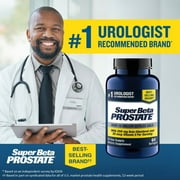 (2 pack) Super Beta Prostate, Recommended Prostate Supplement for Men, Reduce Bathroom Trips Night, Promote Sleep & Bladder Emptying, Beta Sitosterol, 60 Count, Softgels
