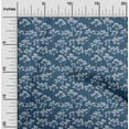 thumbnail image 2 of oneOone Cotton Flex Blue Fabric Floral Craft Projects Decor Fabric Printed By The Yard 40 Inch Wide, 2 of 4