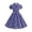 Dark Blue_002, variant on Bmisegm Girls Dress Summer Casual Short Sleeve Print Collar Soft Playwear Toddlers Kids Polka Toddler Girl Dress