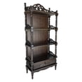 thumbnail image 4 of Wayborn JC006 58.5 in. Carved Standard Bookcase, 4 of 5