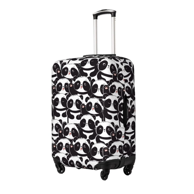 Fotbe Panda Funda Protectora para Equipaje, Antirrayones y Resistente a la Suciedad, Compatible con Maletas de 18 a 32 Pulgadas-Medium