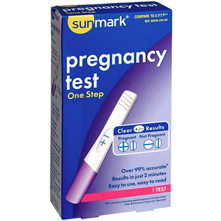 SUNMARK (Best Drugstore Pregnancy Test)