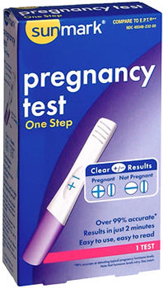Sunmark One Step Pregnancy Test