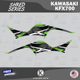 thumbnail image 3 of Kalair GFX Graphics Kit for Kawasaki ATV KFX 700 (2004-2009) Shred Series, 3 of 5