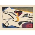 thumbnail image 3 of Wassily Kandinsky 18x14 Black Modern Framed Museum Art Print Titled - Sounds Pl.04 (1913), 3 of 5