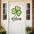 thumbnail image 3 of St Patricks Day Shamrock Spring House Flag 28x40 Double Sided for Outside, Polka Dot Clover Simple Style Spring Garden Flags Outdoor Farmhouse Decorations 17-c28, 3 of 6