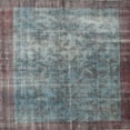 thumbnail image 1 of Ahgly Company Indoor Square Contemporary Silver Gray Persian Area Rugs, 7' Square, 1 of 6