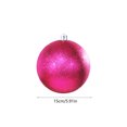 thumbnail image 3 of Adornos navideños 2024 bolas de purpurina de plástico de 6 pulgadas para decoración navideña tanto interior como exterior, 3 of 6