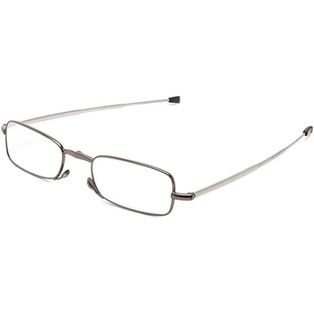 Foster Grant Men's Gideon Folding Rectangular Reading Glasses