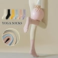thumbnail image 4 of Women's Mid-tube Yoga Socks Professional Sports Socks Fitness/dance/Pilates ρц P8A3, 4 of 5