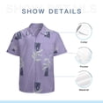 thumbnail image 7 of High Quality Hawaiian Shirts for Men Short Sleeve Aloha Beach Shirt Floral Summer Casual Button Down Shirts Blouses BLQVX4, 7 of 7