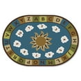 thumbnail image 2 of Carpets for Kids Sunny Day Learn/Play Oval Rug - 108" Length x 72" Width - Oval, 2 of 2