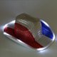 thumbnail image 4 of Sombrero De Fiesta Rojo, Blanco Y Azul Con Lentejuelas, Accesorio Decorativo Luminoso, 30 Cm De Dimetro, Complemento Festivo Para Celebraciones Del 4 De Julio, Accesorios Para Disfraces, Ukhbmc, 4 of 9