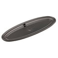 thumbnail image 3 of GlideRite 3 in. Classic Thin Oblong Cabinet Backplate, Graphite Gray - 1034-GPH, 25 Pack, 3 of 3