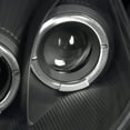thumbnail image 7 of Spec-D Tuning Black Dual Halo LED Strip Projector Headlights Compatible with 2000-2005 Mitsubishi Eclipse, Left + Right Pair Headlamps Assembly, 7 of 7