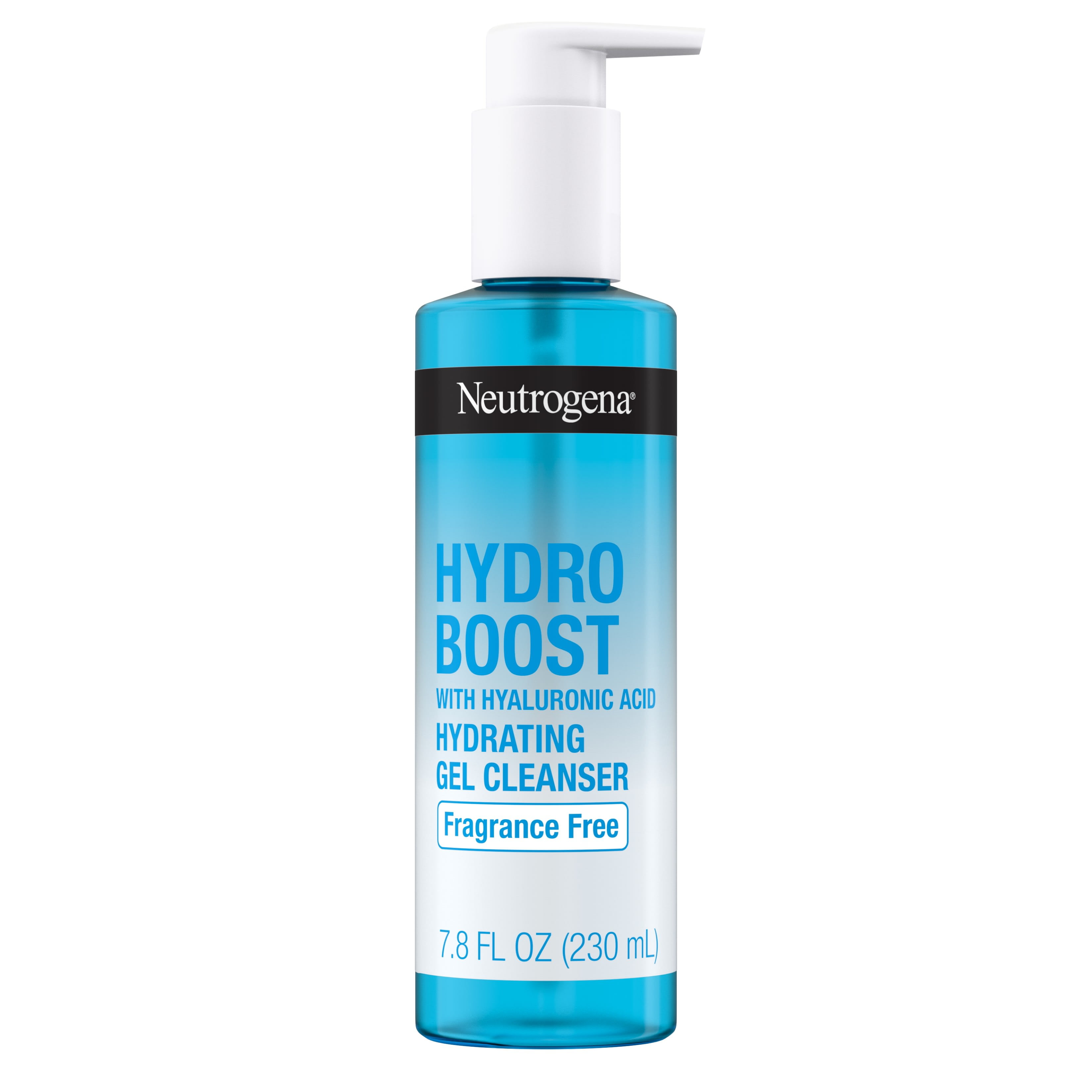 Neutrogena Hydro Boost Gel Facial Cleanser, Fragrance-Free Face Wash, 7.8 oz