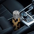 thumbnail image 5 of Leopard Print 29oz Stainless Steel Insulated Thermos with Tea Filter, 360° Printed Travel Bottle, Leakproof BPA-Free Flask with Anti-Slip Base, 304 Inner & 201 Outer, Vacuum Cup, 5 of 6