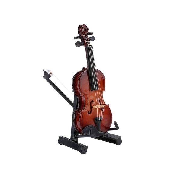 Authentic Small Violin Replicas Decorative Item Craft Decorations for Music Theme Room Decorating Enthusiasts