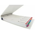 thumbnail image 4 of 11x17 2" EZ Comfort Angle-D Ring White Acrylic Binder, 4 of 4