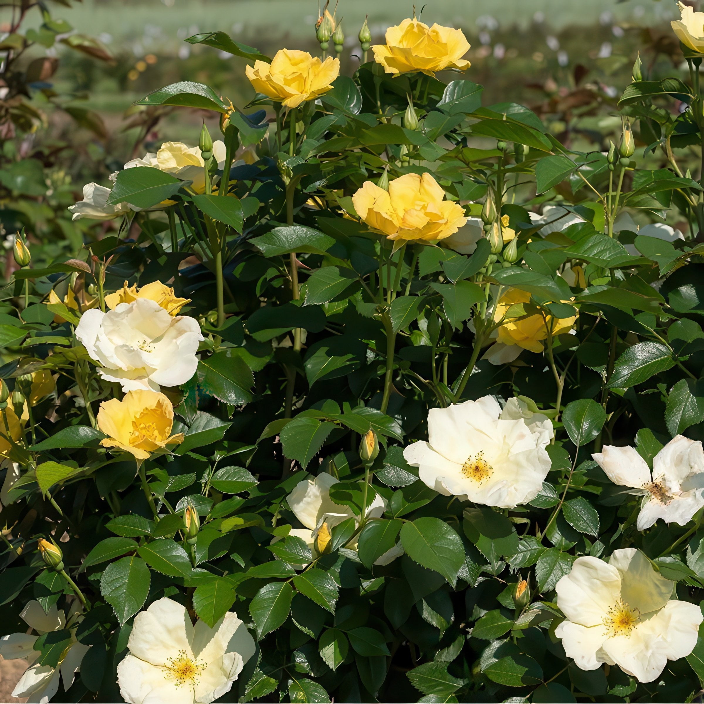 National Plant Network 3 gal. Knock Out Rose Easy Bee-zy