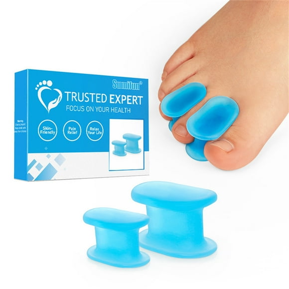 Almohadilla separadora de dedos Corrección de hallux valgus Separador Separador de dedos