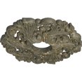 thumbnail image 3 of Ekena Millwork 19 5/8"OD x 4 3/4"ID x 1 3/4"P Orrington Ceiling Medallion (Fits Canopies up to 4 3/4"), Hand-Painted Witch Hazel Crackle, 3 of 6