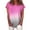 Purplish Red, variant on Limei Women's Plus Size Summer Casual Short Sleeve Round Neck Tee Tops