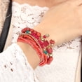 thumbnail image 4 of Riforla Stackable Bead Bracelets Ladies Mens Stretch Multilayer Bracelet Set Multicolor Jewelry Womens Jewelry E, 4 of 5