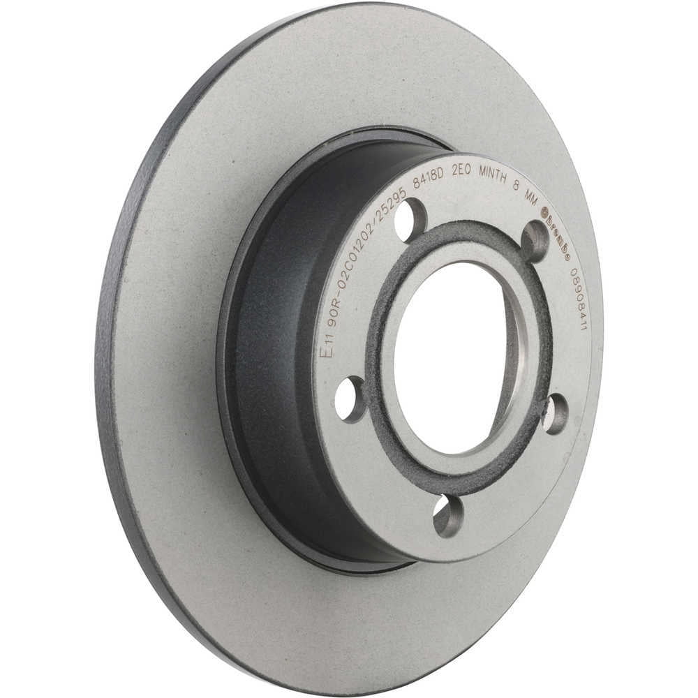 Brembo 08.9084.11 BRAKE ROTORS Fits select: 2003-2004 AUDI A6 2.7T QUATTRO, 2004 AUDI ALLROAD 4.2