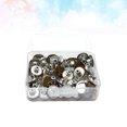 thumbnail image 1 of OULII Iron Button Replacement 40Pcs for Jackets and Trousers Practical Use, 1 of 8